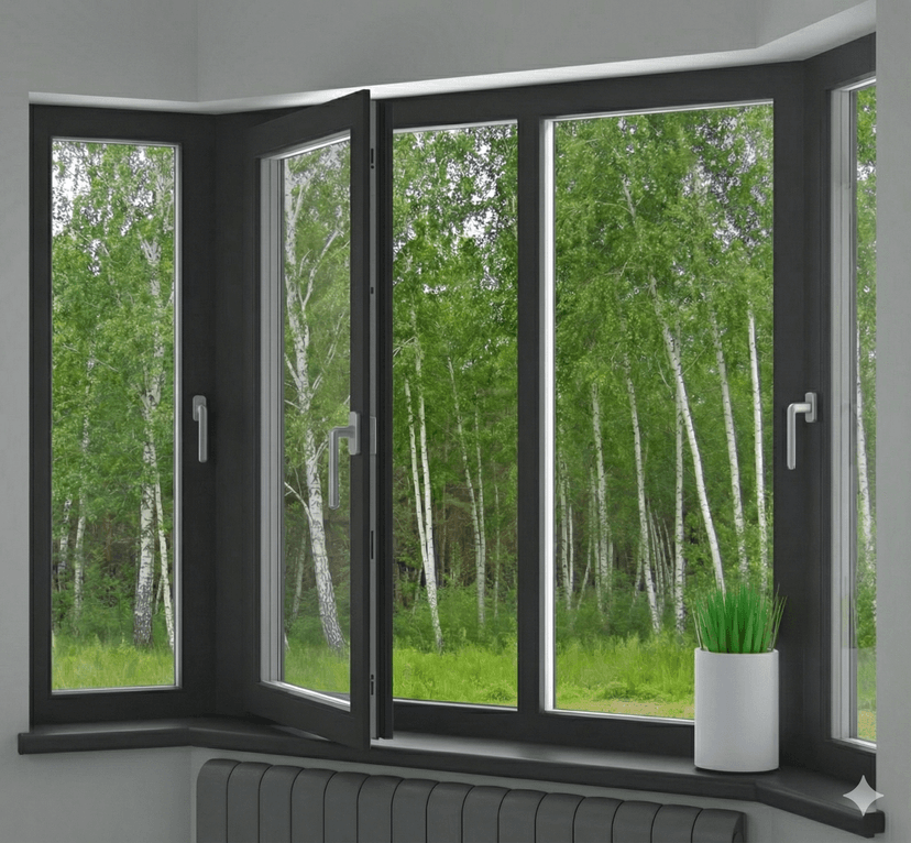 Aluminium Bay Window